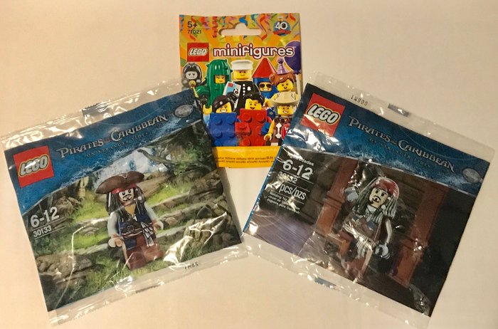 Jack Sparrow Polybags Lego 30133 Pirates of the Caribbean 