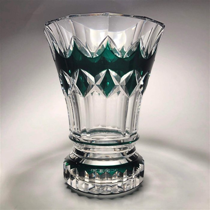 Charles Graffart - Val Saint Lambert - 'Lubo' Vase - Kristall