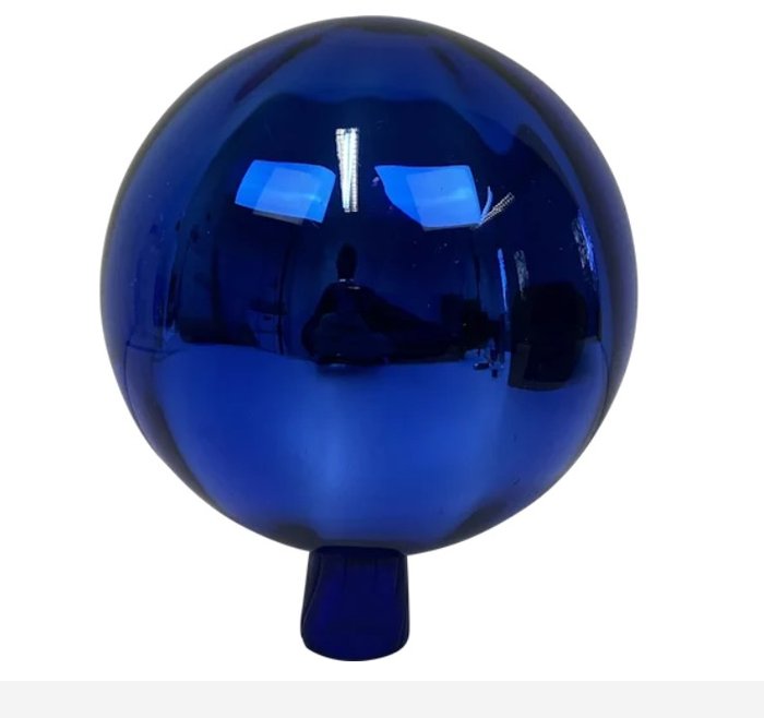 Antik kék boszorkány labda - Üveg