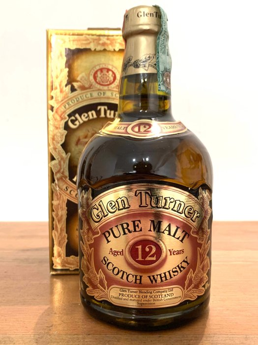 Glen Turner 12 years old Special Reserve Pure Malt - b. 1990s - 70cl