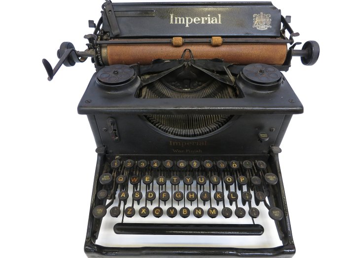 Imperial - skrivemaskine - Stål