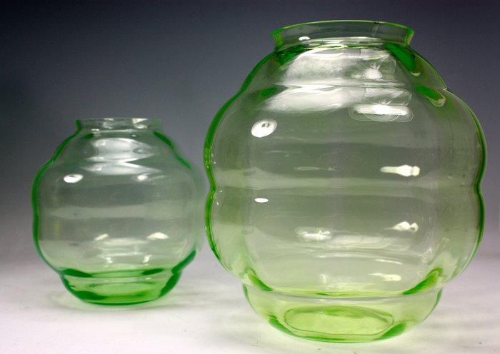A.D. Copier - Glasfabriek Leerdam - Vase (2) - Glass