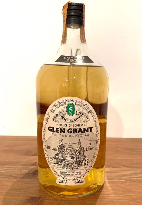 Glen Grant 1977 5 years old Highland Malt Scotch Whisky - 2 litros