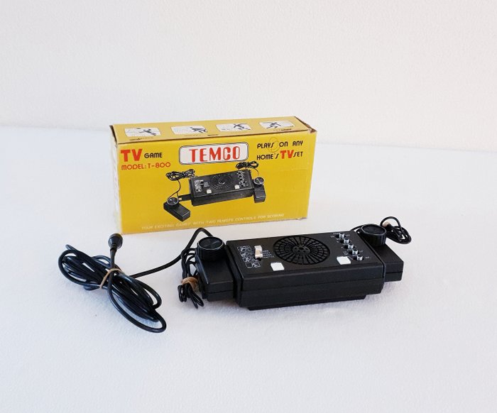 Temco T-800 - Console with games - In original box