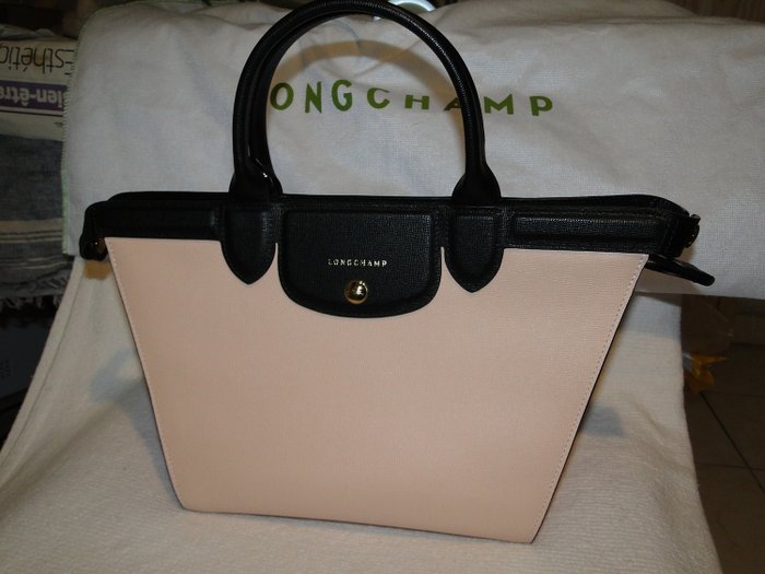 Longchamp - Le Pliage Héritage Medium Tricolore Handbag - Catawiki