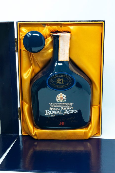 J&B 21 years old Royal Ages - Official bottling - b. Anni ‘80 - 75cl