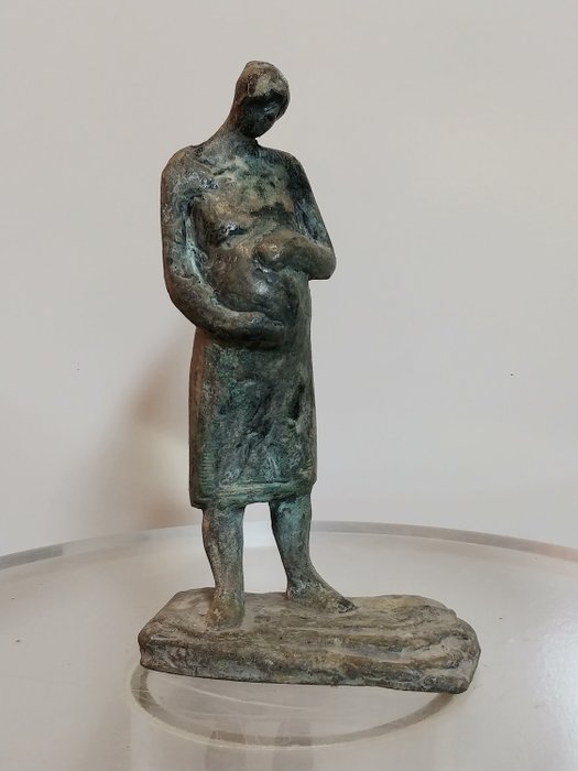 Judith Braun 1955 - Rzeźba - Impresjonizm - Brązowy