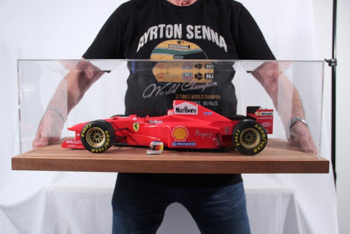 Ferrari - Formula One - Michael Schumacher - 1997 - Μοντέλο μοντέλου κλίμακας μοντέλου Paul Paul 1: 8