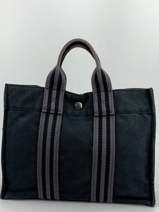 Hermès - Unisex PM Fourre-Tout Black Tote bag - Catawiki