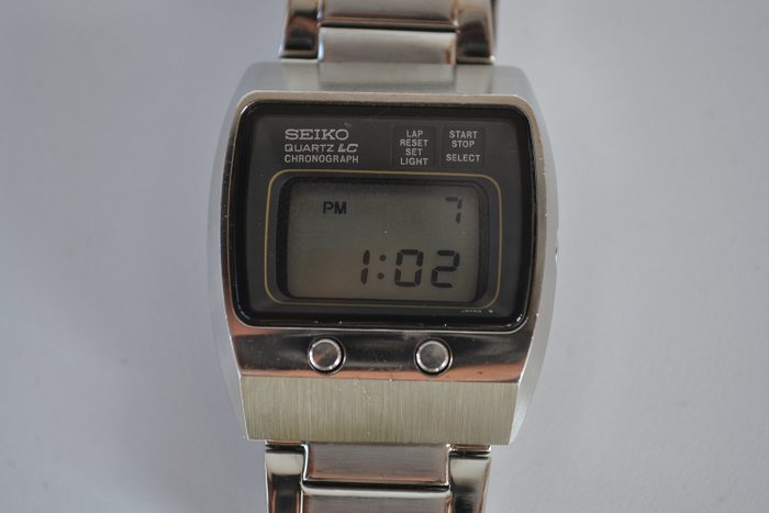 Seiko - Cronograph LCD - 0634-5019 - Uniszex - 1970-1979