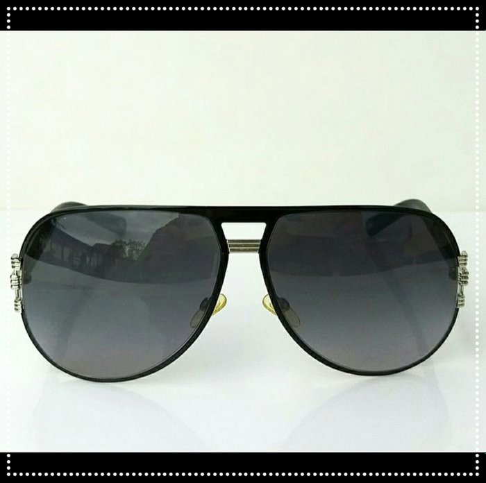 Christian Dior Graphixs 2 Black Pilot Aviator Sunglasses - Catawiki