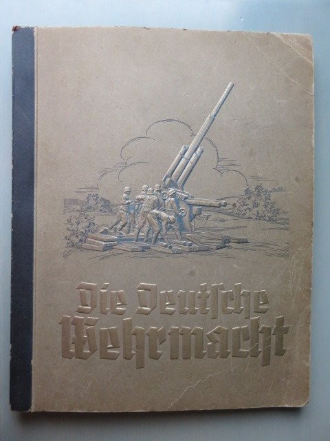 Niemcy - Cigaretten Bilderdienst Dresden. całkowicie - Album, Niemiecki Wehrmacht - oryginalny album papierosów (kompletny) - 1936