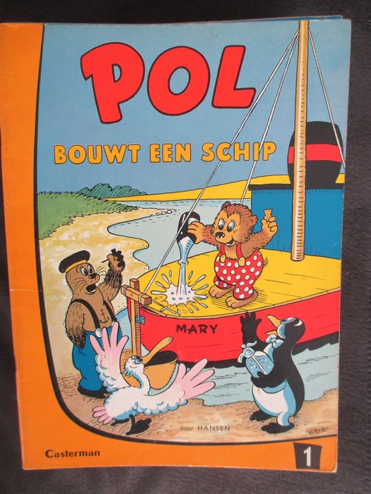 Pol - Pol, Pel en Pingo - Volledige eerste reeks Casterman - 34 albums - Softcover - Verschiedene Ausgaben - (1969/1983)
