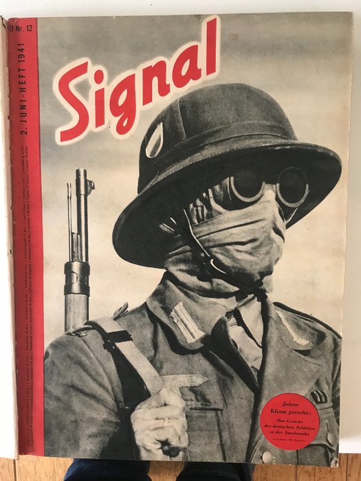 德国 - 35版《信号》杂志：1941年6月至1942年12月。 - 1941