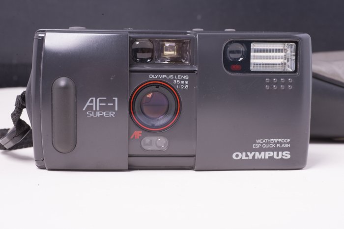 Olympus AF 1 Super ( similar to Mju II)  with original bag and strap