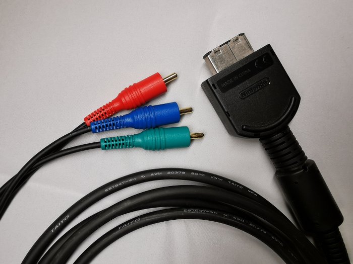 official nintendo gamecube component cable