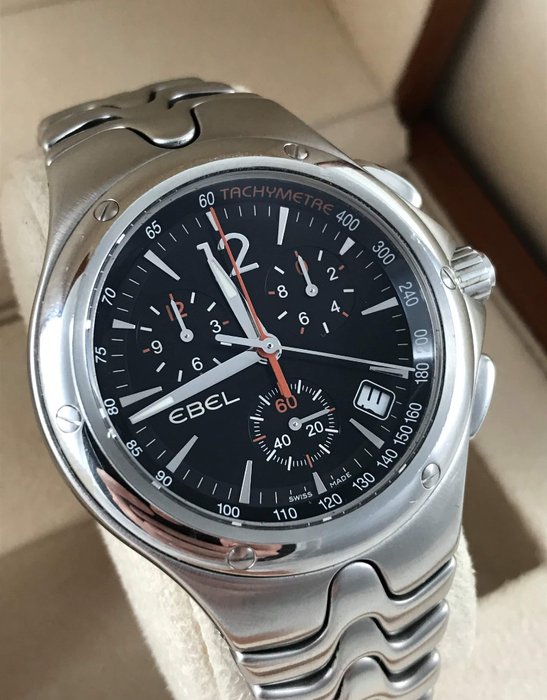 Ebel - Sport Wave Double Chronograph "NO RESERVE PRICE" - E9251K51/5711 - Heren - 2011-heden