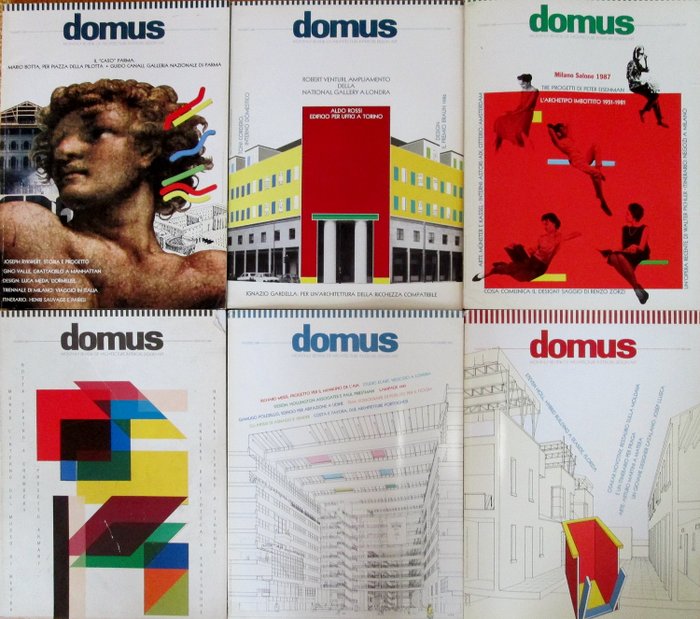Doodskaak Elke week tong Domus - Design tijdschriften (13) - Catawiki