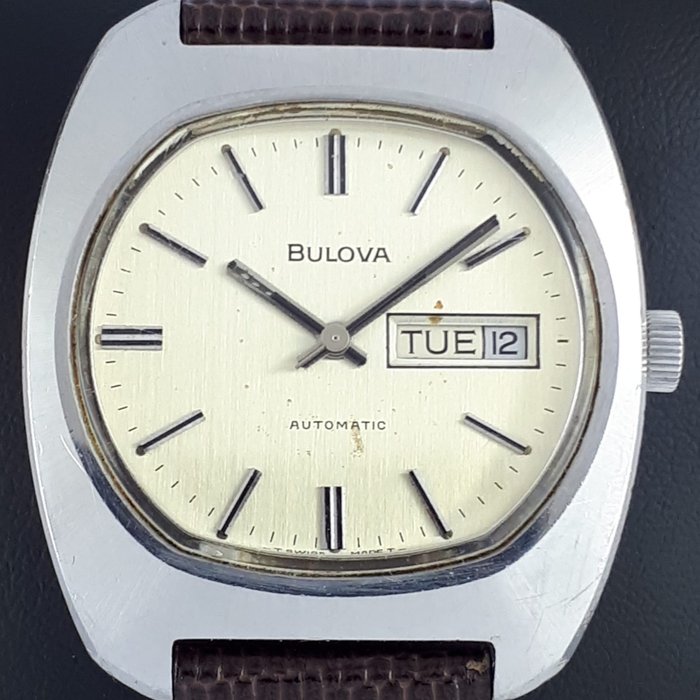Bulova - Vintage Automatic Day Date - 7212 - Bărbați - 1970-1979