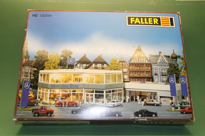 Faller H0 - 130344 - 場景 - 奔馳車庫