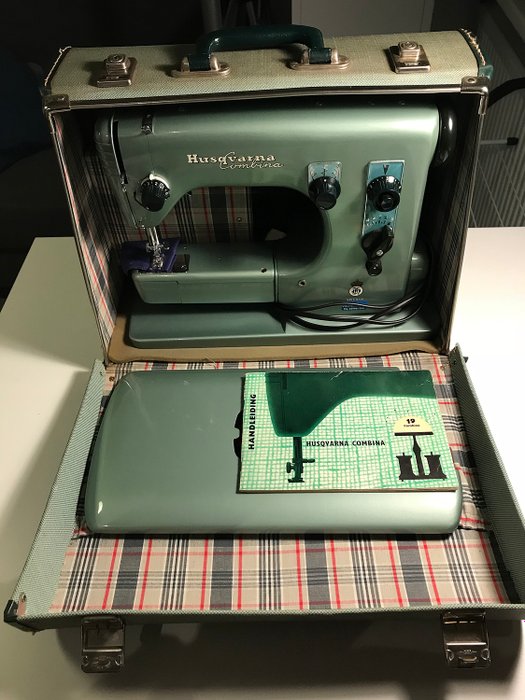 Husqvarna Combina 19E - Máquina de coser (1) - Hierro (fundido/forjado)