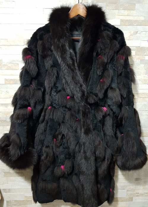 Grunstein - Fox fur, Lapin fur - Fur coat - Made in: - Catawiki