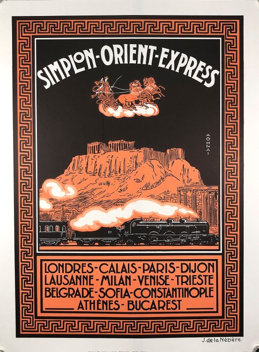 Autre - Simplon, Orient Express - 90s reprint - 1990‹erne