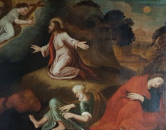 Anonyme Jesus Prays In The Garden Of Gethsemane Catawiki