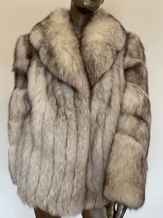handmade - Fox fur - Fur coat - Made in: Hong Kong - Catawiki