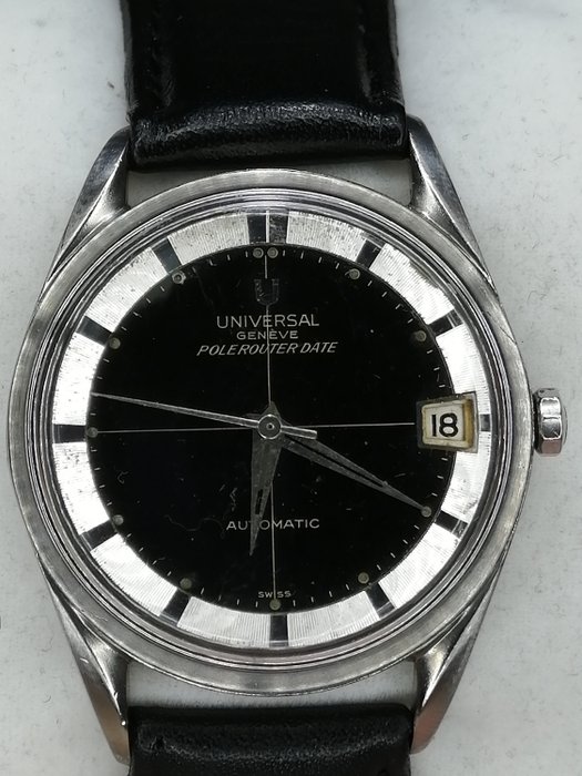 Universal Genève - Polerouter Date - "NO RESERVE PRICE" - 204612/2 - Homem - 1960-1969