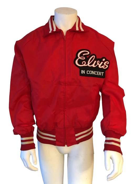 猫王 - 埃维斯·普里斯利 - Elvis Presley TCB Lightweight Tour Jacket - 服装 - 1977