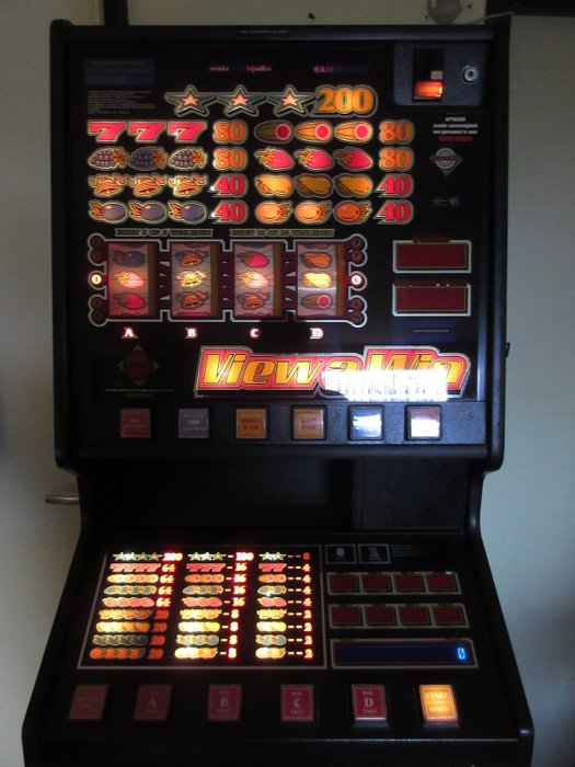 Errel Industries - Automat, Slot machine / Slot machine - Lemn, Plastic, Sticlă