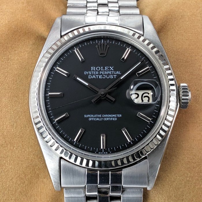 Rolex - Datejust Black Dial - 1601 