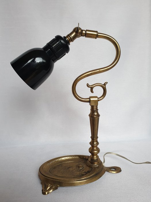Special Antique Desk Lamp Copper Catawiki