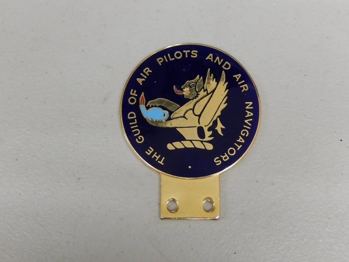 badge-vintage-the-guild-of-air-pilots-and-air-navigators-catawiki