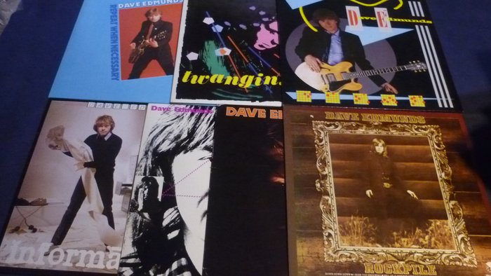 Dave Edmunds - 7 great records incl. 1st Presses - - Catawiki