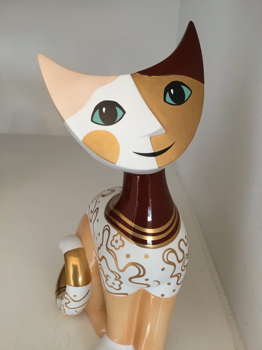 Rosina Wachtmeister Goebel - &quot;Arianna&quot; macska szobor 30 cm - Catawiki