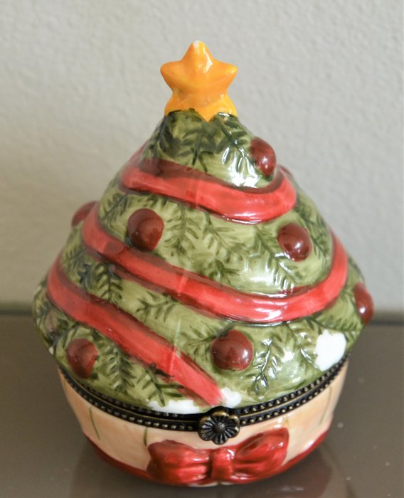 caja decorativa árbol de Navidad Villeroy Boch - Porcelana - Catawiki