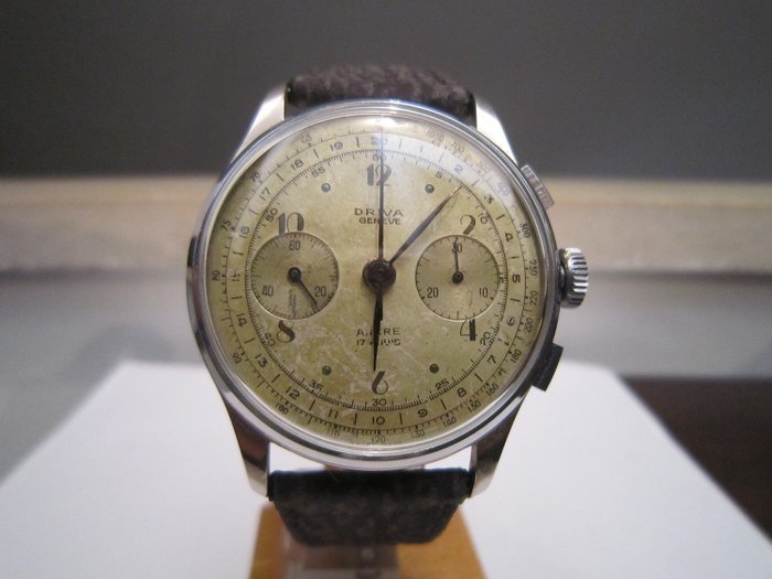 Driva Geneve - Chronograph – Big Size 38 MM – Cal. Landeron 51 - Herren - 1950-1959