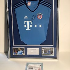 Manuel Neuer Signed Shirt Bayern Munich Autograph GK Jersey Memorabilia COA