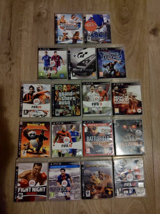 playstation 3 with games