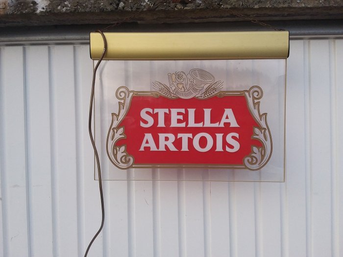 upplyst reklam Stella artois (1) - Plast