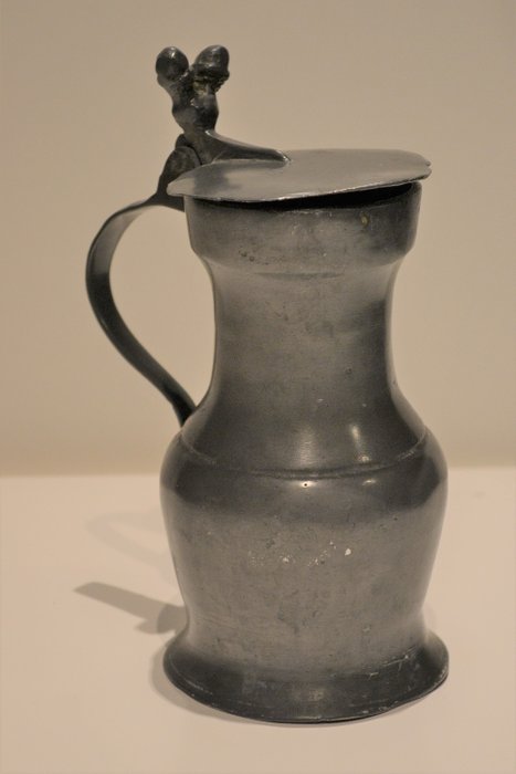 jarro de bolota (1) - Liga de estanho - meados do século XVIII