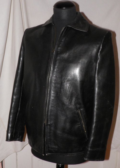 Deutschland - Luftwaffe -Black leather jacket | Barnebys