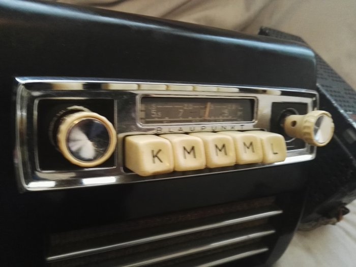 Rádio Mercedes Benz Ponton - Blaupunkt Stuttgart MB Ponton console - 1954-1964