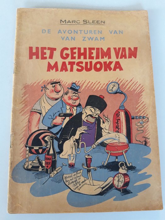 Nero 1 - Het geheim van matsuoka - Agrafado - Primeira edição - (1947)