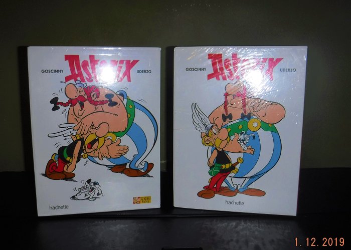 Asterix - 18 albums met elk 2 titels in 2 verzamelboxen - 20 Album - Erstausgabe - 2017/2017