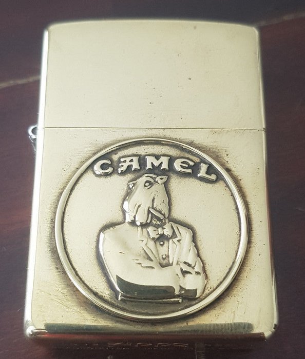 Zippo - 1932 - 1992 Joe Camel Solid Brass Special Edition - - Catawiki