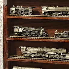 Franklin Mint Pewter World's Greatest Locomotives Class C-11 with Card 