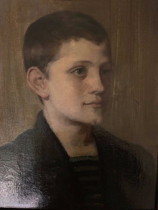 Georg Buchner (1858-1914) zugeschrieben - Portrait eines jungen Knaben